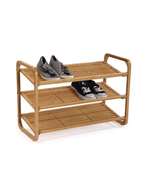 SHOE RACK WITH 3 SHOE SHELVES MODEL BAMBOO