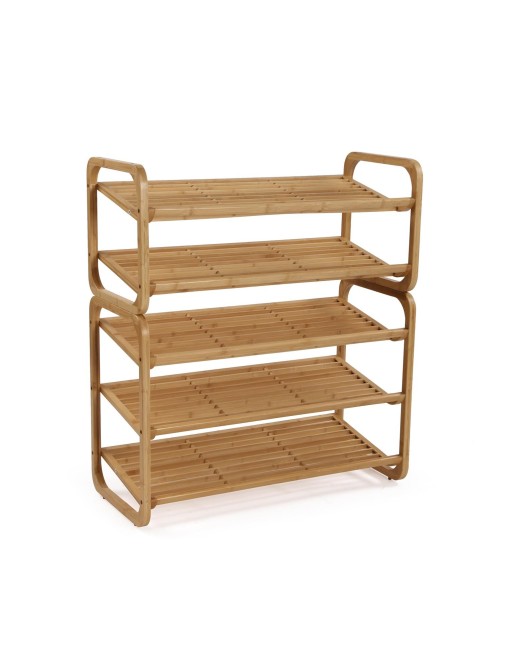 SHOE RACK WITH 3 SHOE SHELVES MODEL BAMBOO