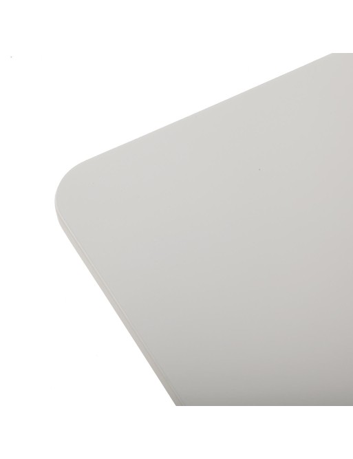 KITCHEN TABLE WITH WHITE TOP AND WOODEN LEGS