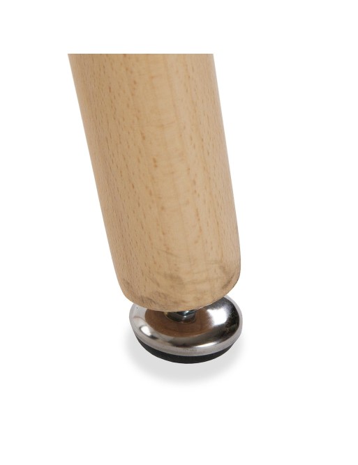 KITCHEN TABLE WITH WHITE TOP AND WOODEN LEGS