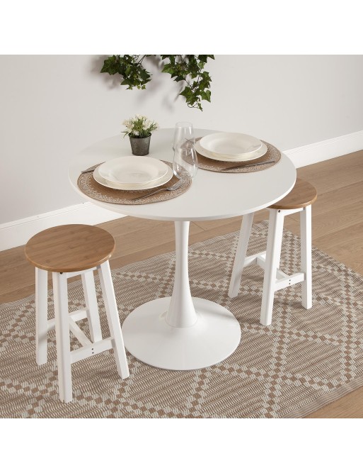 MESA DE COCINA BLANCA MODELO SETA MESA DE COCINA BLANCA MODELO SETA