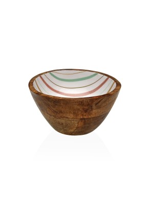 BOWL WITH ENAMELLED FINISH LINEAR MODEL