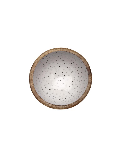 BOWL WITH NEBULA MODEL ENAMELING