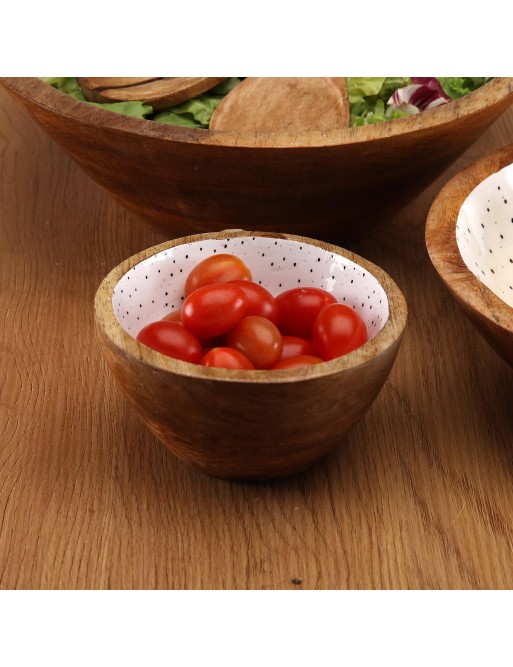 BOWL WITH NEBULA MODEL ENAMELING