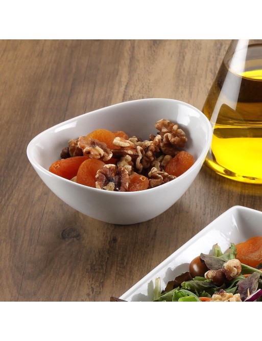 WEISSE PORZELLANSCHALE OVALES MODELL WEISSE PORZELLANSCHALE OVALES MODELL