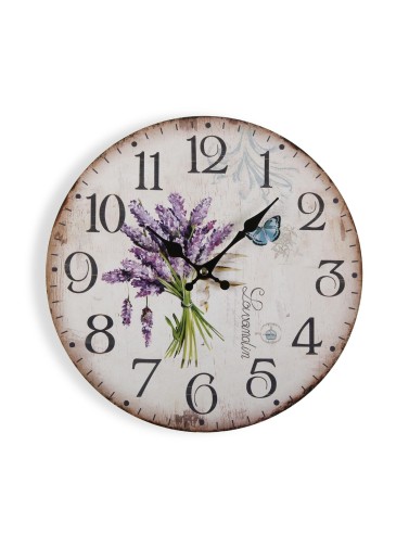WOODEN WALL CLOCK 29CM