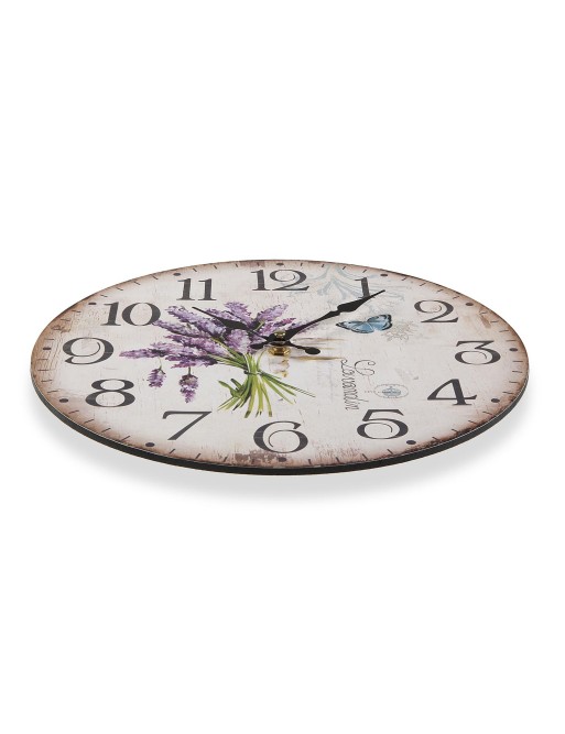 WOODEN WALL CLOCK 29CM WOODEN WALL CLOCK 29CM