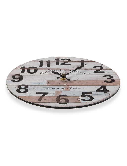 HORLOGE MURALE EN BOIS MODÈLE ANTIQUO 29CM