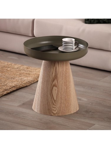 ROUND SIDE TABLE MODEL GISELA GREEN