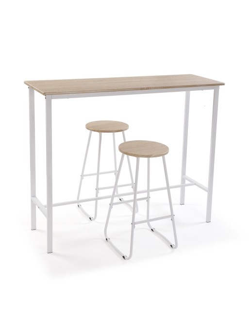 BOARD GAME WITH 2 STOOLS MODEL EDERA