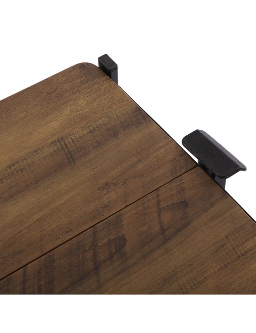 ISEN MODEL WOODEN AND METAL FOLDING CART