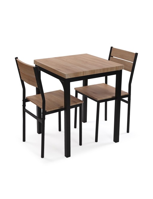 JUEGO DE MESA CON DOS SILLAS MODELO NINA