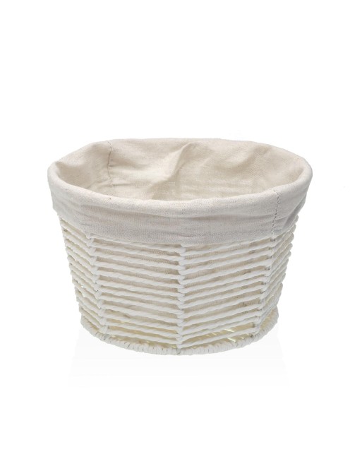 ROUND WHITE BASKET MODEL STRAND
