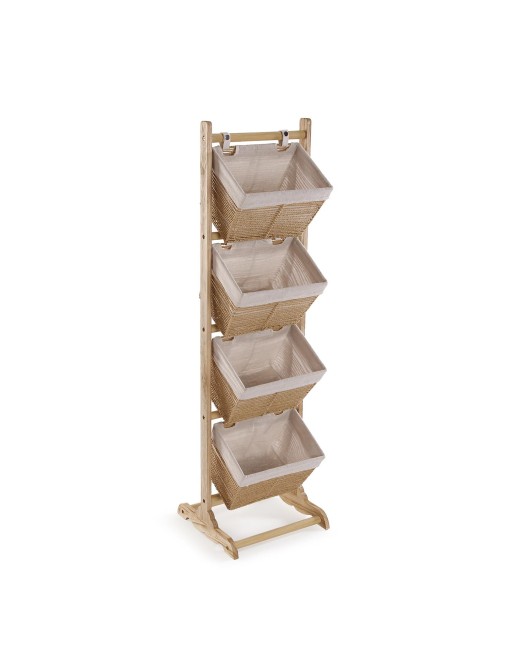 ZENIT BROWN 4-BASKET BATHROOM FURNITURE ZENIT BROWN 4-BASKET BATHROOM FURNITURE