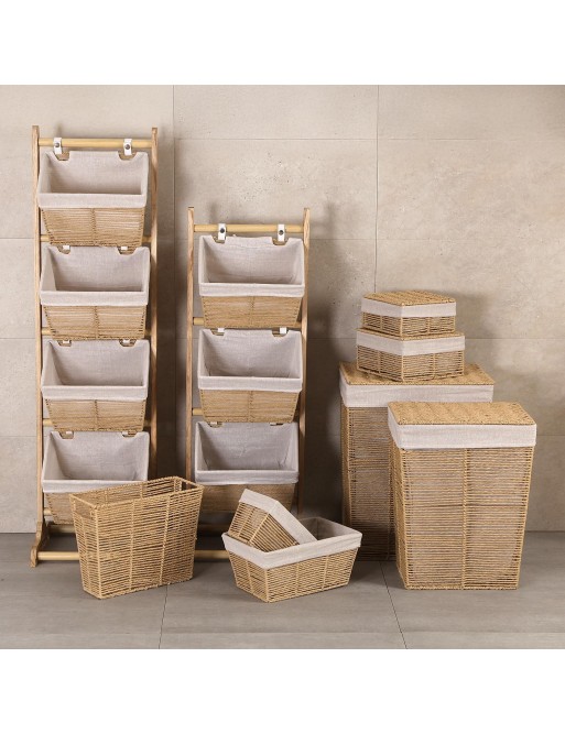 ZENIT BROWN 4-BASKET BATHROOM FURNITURE ZENIT BROWN 4-BASKET BATHROOM FURNITURE