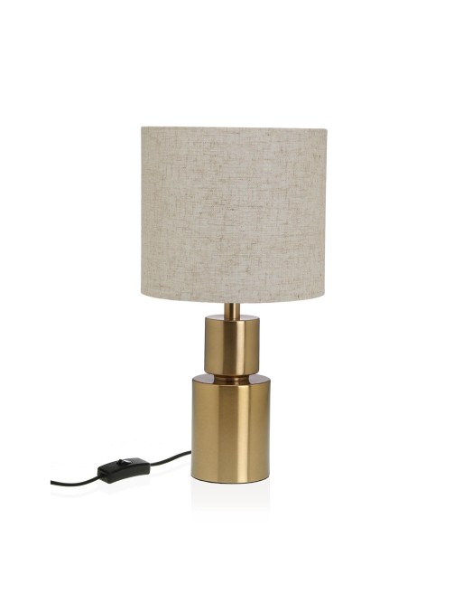 LAMPARA DE MESA MODELO ARIA DORADO