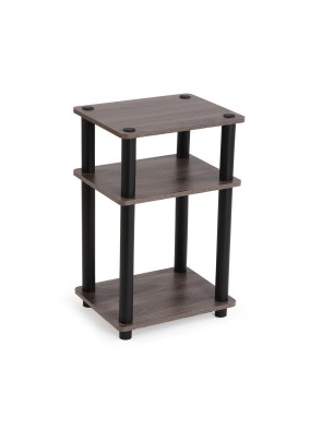 BATHROOM FURNITURE WITH 3 SHELVES MODEL BEECH GRAY