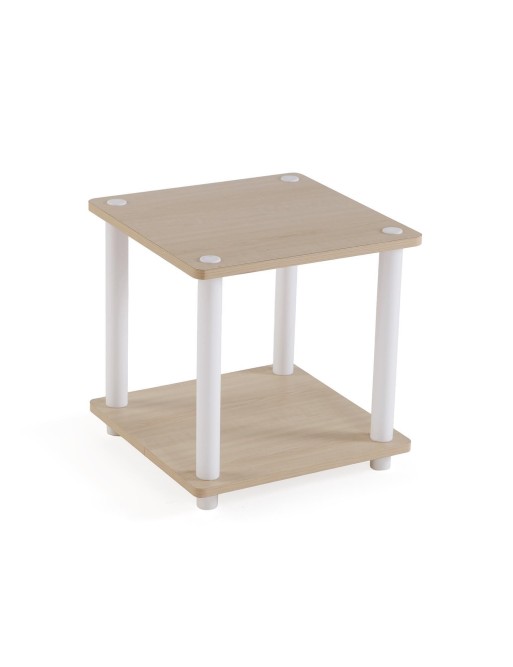 MUEBLE DE BAÑO CON 2 ESTANTES MODELO HAYA BLANCA MUEBLE DE BAÑO CON 2 ESTANTES MODELO HAYA BLANCA