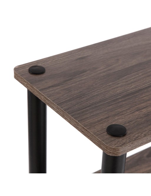 BADEZIMMERMÖBEL MIT 4 REGALEN MODELL BUCHENGRAU