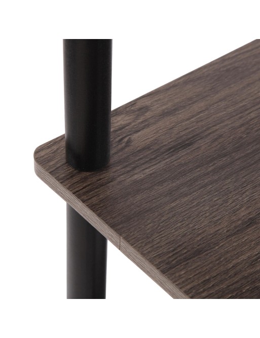 MUEBLE DE BAÑO CON 4 ESTANTES MODELO HAYA GRIS MUEBLE DE BAÑO CON 4 ESTANTES MODELO HAYA GRIS