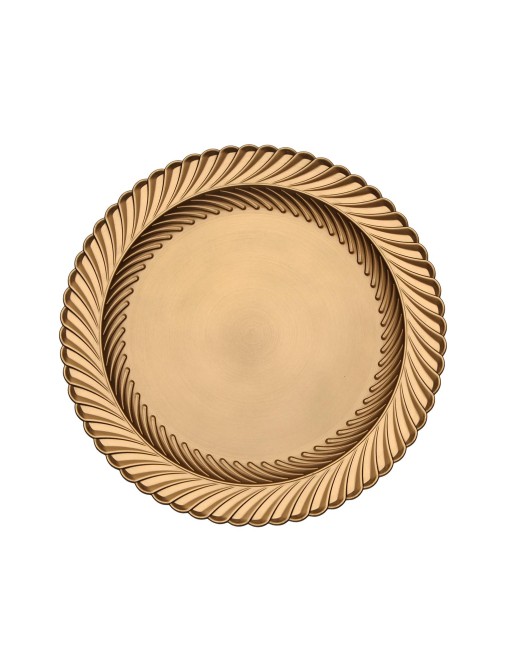 UNDER PLATES ROUND GOLD COLOR MODEL ASPA UNDER PLATES ROUND GOLD COLOR MODEL ASPA