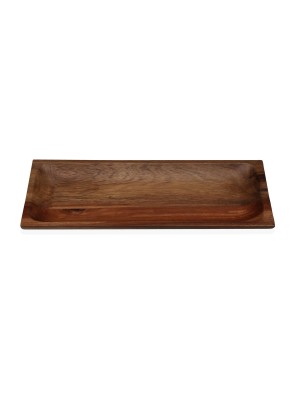PLAT DE SERVICE RECTANGULAIRE EN BOIS D’ACACIA MODÈLE 2,5x12,7x30,4 CM