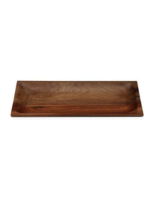 FUENTE PARA SERVIR DE MADERA DE ACACIA RECTANGULAR MODELO 2,5x12,7x30,4 CM