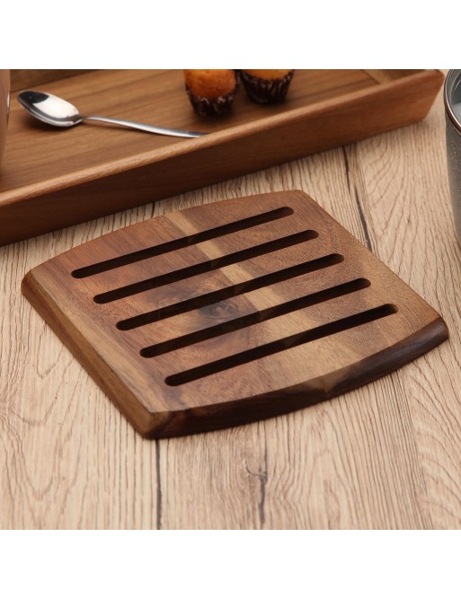 SALVAMANTEL DE MADERA DE ACACIA MODELO 1,4x20x20 CM