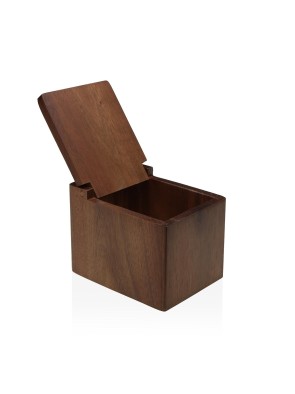 ACACIA WOOD SALT SHAKER MODEL 10x13x10 CM
