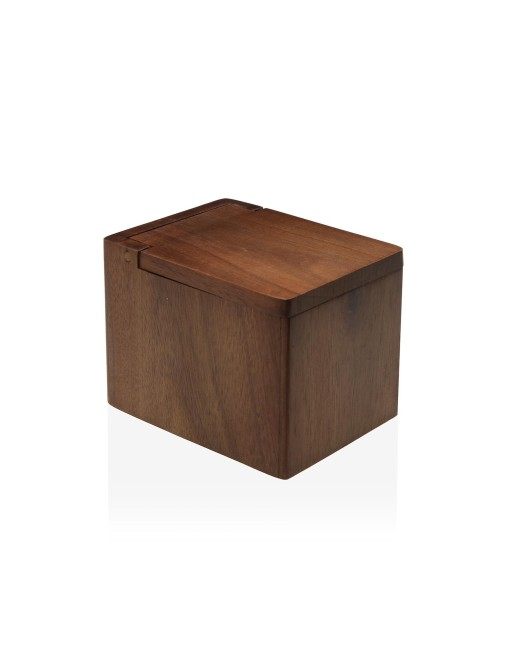 ACACIA WOOD SALT SHAKER MODEL 10x13x10 CM ACACIA WOOD SALT SHAKER MODEL 10x13x10 CM