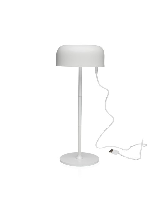 LAMPARA DE MESA BLANCA MODELO ZINK LAMPARA DE MESA BLANCA MODELO ZINK