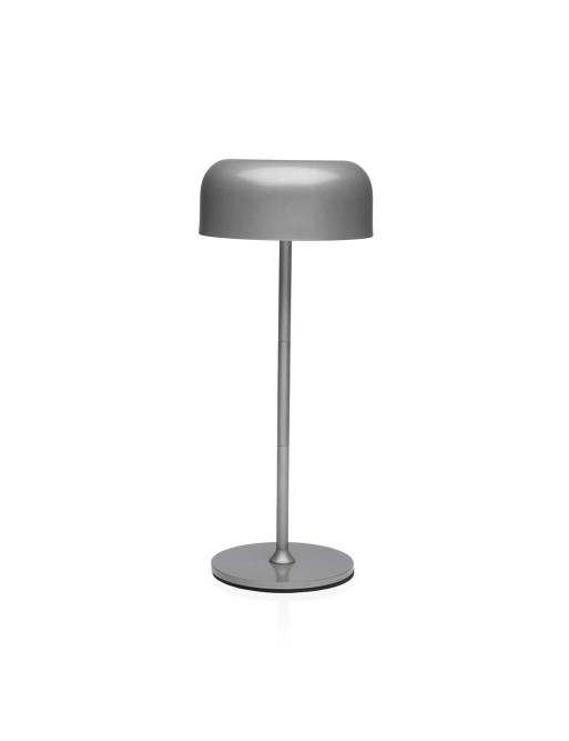 LAMPE DE TABLE ARGENTÉE MODÈLE ZINK LAMPE DE TABLE ARGENTÉE MODÈLE ZINK