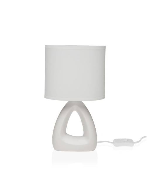 LAMPE DE TABLE BLANCHE MODÈLE CENRA LAMPE DE TABLE BLANCHE MODÈLE CENRA