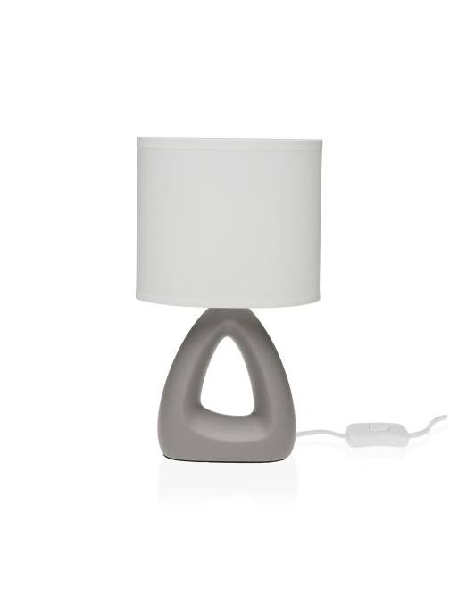 LAMPE DE TABLE GRISE MODÈLE CENRA LAMPE DE TABLE GRISE MODÈLE CENRA