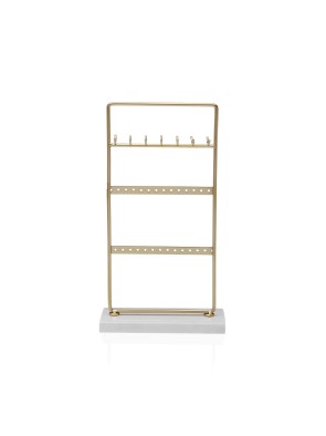 METAL JEWELRY BOX WITH GOLD BASE MODEL FRAME