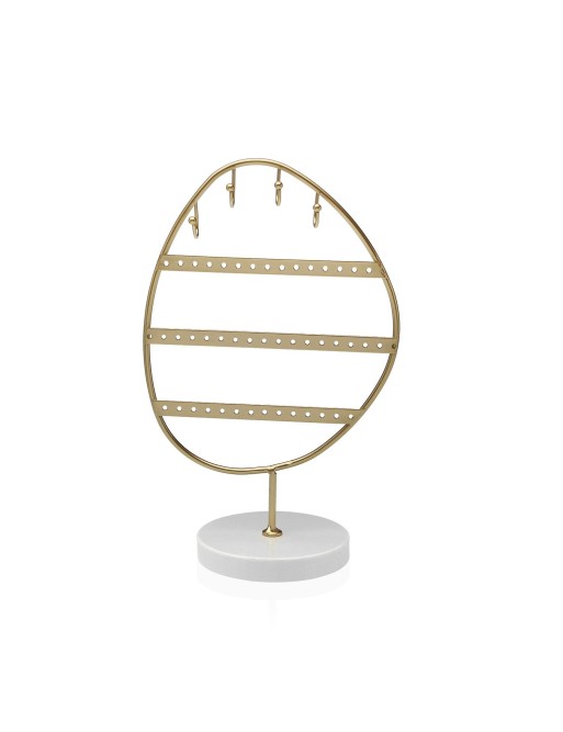 SCHMUCKSCHATULLE AUS METALL MIT GOLDSOCKEL MODELL ARKO