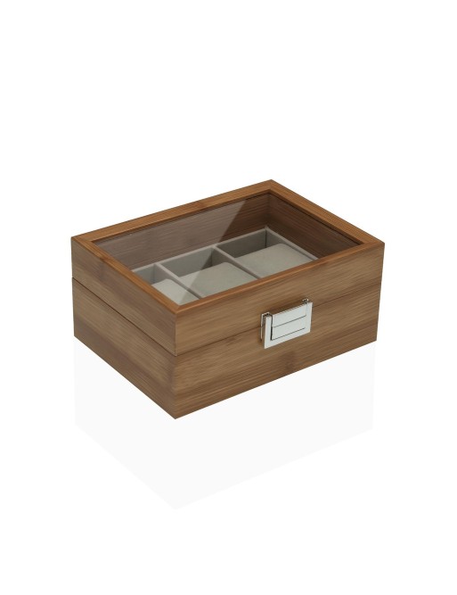HOLZKISTE FÜR 3 UHREN MODELL CIRO
