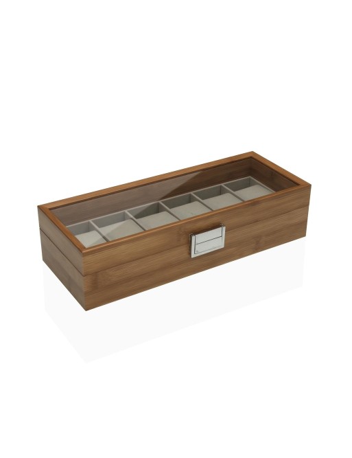 WOODEN BOX FOR 6 WATCHES MODEL CIRO