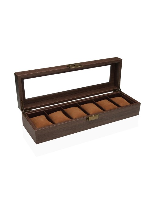 WOODEN BOX FOR 6 BRAN WATCHES
