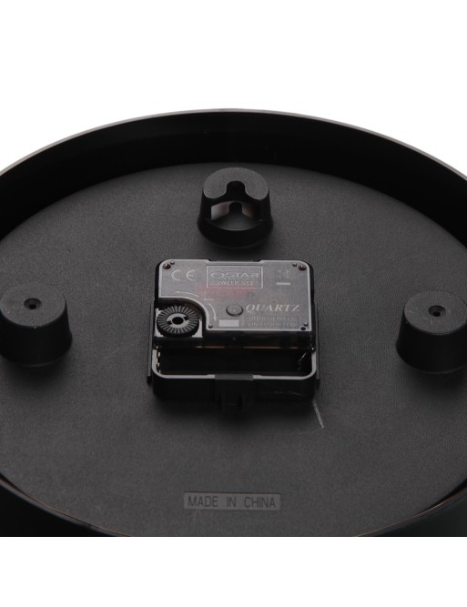 HORLOGE MURALE NOIRE MODÈLE ORLA 22 CM