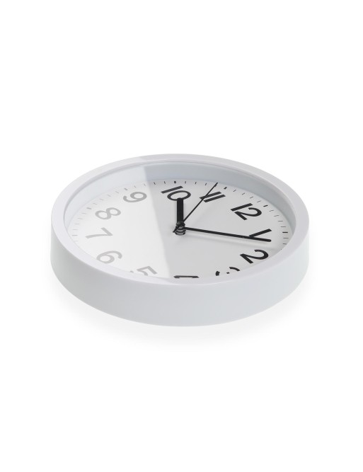 WHITE WALL CLOCK MODEL ORLA 22 CM
