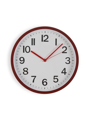 RED WALL CLOCK MODEL ORLA 30 CM