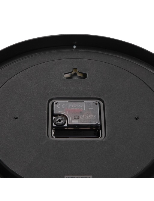 SCHWARZE WANDUHR MODELL ORLA 30CM SCHWARZE WANDUHR MODELL ORLA 30CM