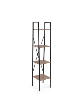 SHELF WITH 4 SHELVES MODEL ALMARA 32x33.2x148CM