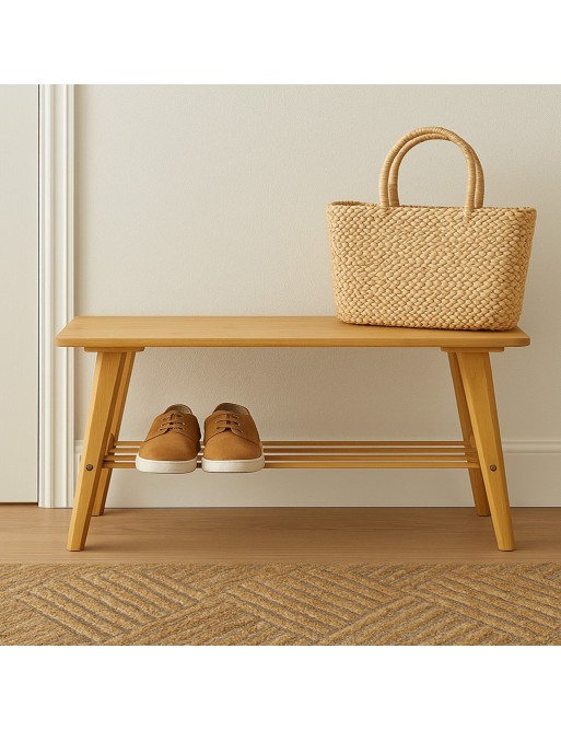 ÉTAGÈRE À CHAUSSURES EN BAMBOU ZENBU AVEC ÉTAGÈRE MODÈLE ÉTAGÈRE À CHAUSSURES EN BAMBOU ZENBU AVEC ÉTAGÈRE MODÈLE