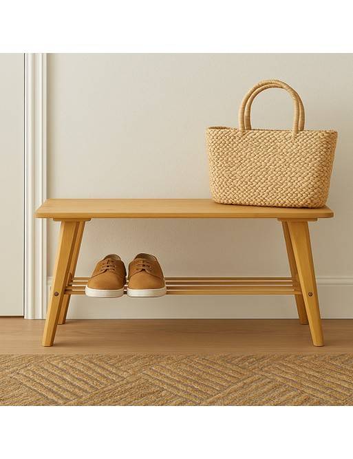 ZENBU BAMBOO SHOE RACK WITH SHELF MODEL ZENBU BAMBOO SHOE RACK WITH SHELF MODEL