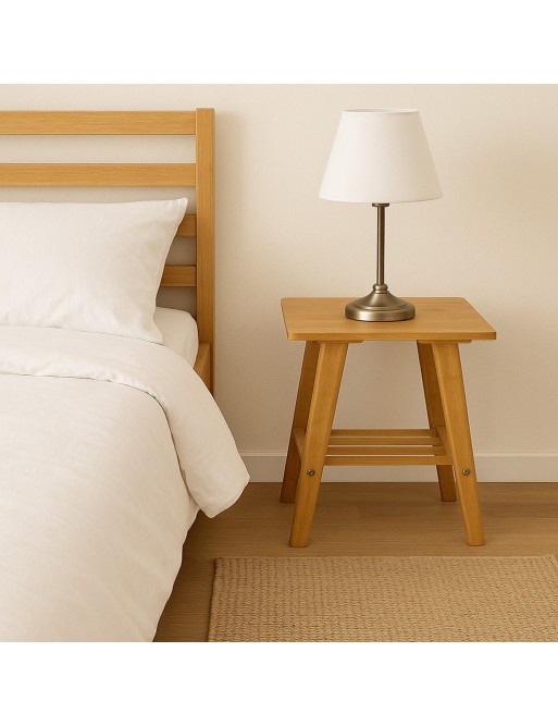 MESA AUXILIAR DE BAMBÚ MODELO ZENBU