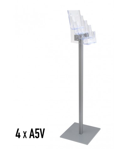 Free-standing display stand A5V 4 departaments