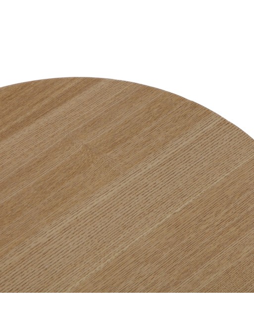 RUNDE KOMMODE AUS HOLZ MIT 1 SCHUBLADE MODELL DANILO