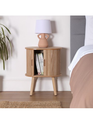 DANILO MODEL OVAL WOODEN CHEST OF DRAWERS